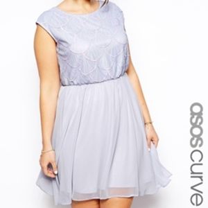 Asos Curve Plus Size Skater Dress